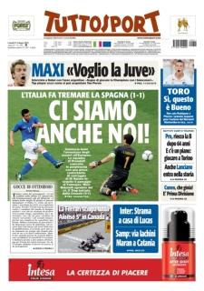 Ecco le prime pagine del Corriere dello Sport – Gazzetta – Tuttosport