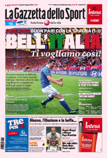 Ecco le prime pagine del Corriere dello Sport – Gazzetta – Tuttosport