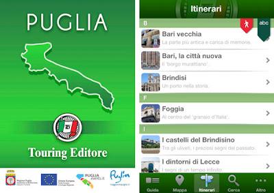 Tutte le app per smartphone Android sulla Puglia