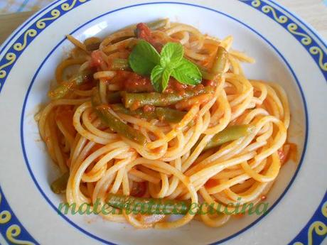 Spaghetti e Fagiolini