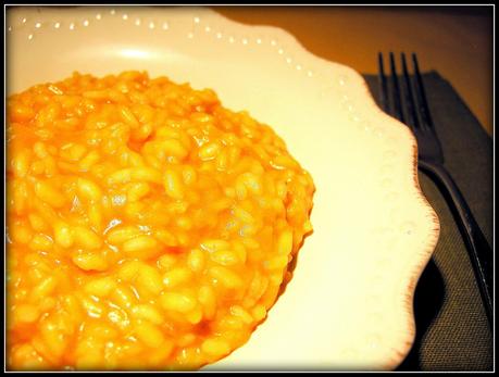 RISOTTO ZUCCA E ROQUEFORT