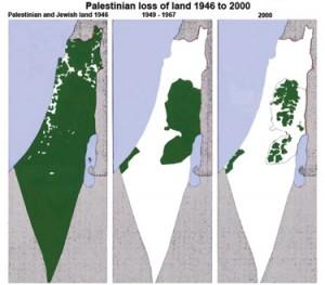 1946-2000: La perdita territoriale palestinese