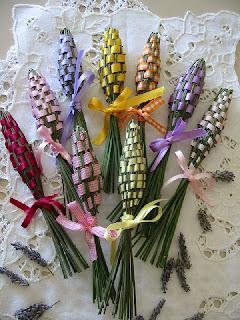 pannocchie di lavanda