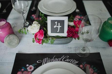 chalk wedding inspiration