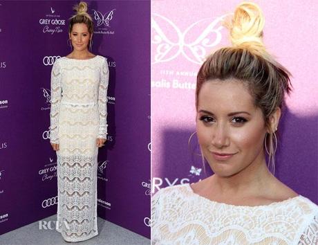 Ashley Tisdale al Chrysalis Butterfly Ball