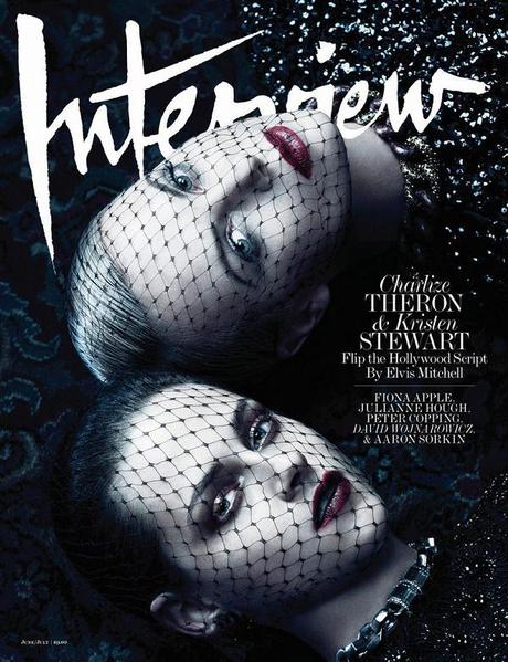 MAGAZINE | Charlize Theron e Kristen Stewart posano per Interview Magazine