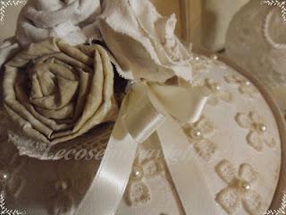 shabby chic e charme,potish,portacandele, bouquet