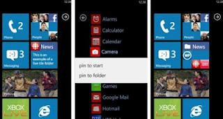 Nokia vuole portare le cartelle nella schermata delle applicazioni di Windows Phone?