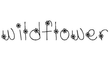 flower free font