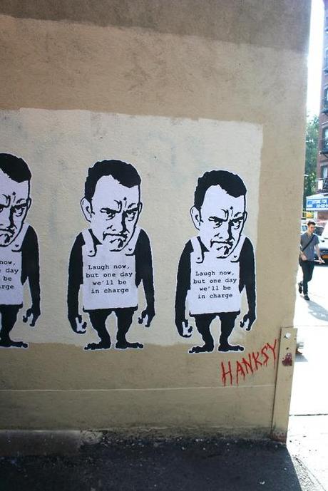 Hanksy VS Banksy