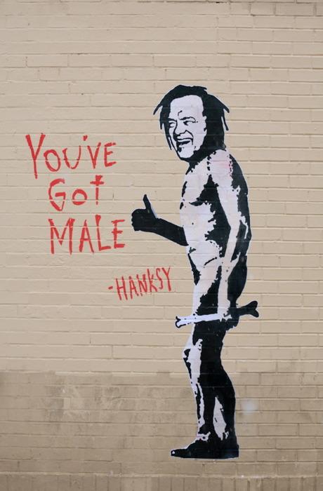 Hanksy VS Banksy