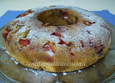 Ciambella con Prugne Fresche e Noci