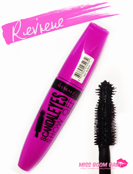 Ciglia scandalose con Rimmel: Show Off - Review