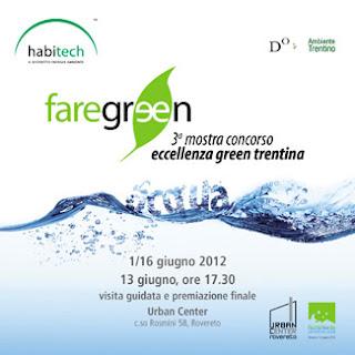 OGGI LA PREMIAZIONE DI FARE GREEN