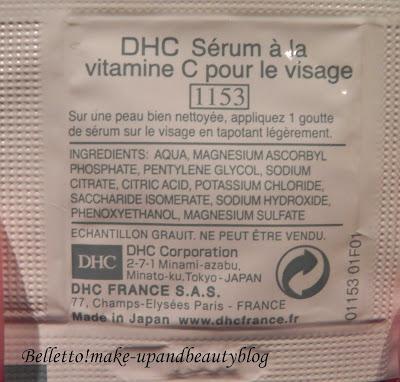 Belletto!blog for DHC - Mineral Mask, Vitamin C Essence, Velvet Skin Coat Belletto!blog for DHC - Mineral Mask, Vitamin C Essence, Velvet Skin Coat
