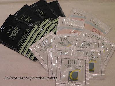 Belletto!blog for DHC - Mineral Mask, Vitamin C Essence, Velvet Skin Coat