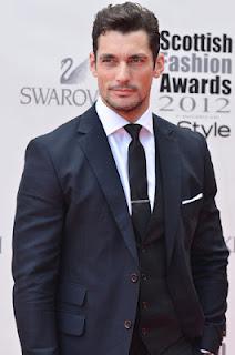 David Gandy at Scottish Fashion Awards 2012