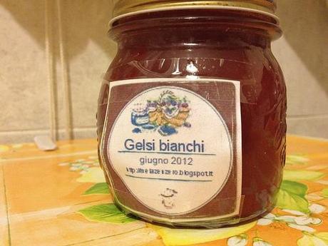 marmellata di gelsi bianchi