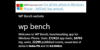 Nokia Phi il primo smartphone Nokia con Windows Phone 8 si affaccia in WPBench