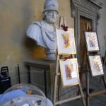 florence wine event, le visioni del vino, palazzo pitti, artiste in esposizione