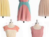 Summer pleated dresses