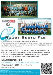 Tra rock, salamelle e un ricordo di Faber il Rugby Sesto San Giovanni sbarca al Carroponte