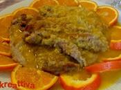 scaloppine all'arancia