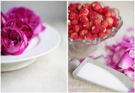 fragoline di bosco e petali di rose… Shabby Chic on Friday