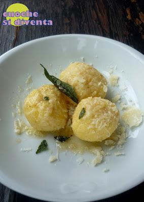 Un piatto di gnocchi di polenta e un mare di aspettative per il mio nuovo impiego