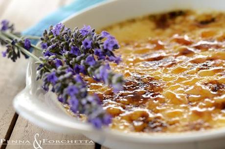 Crème brulée alla lavanda - Crèm brulée with lavander