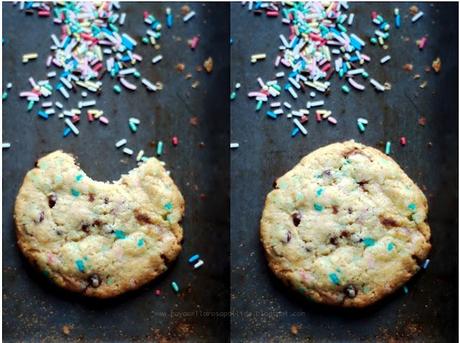 Semplice, fin dall'inizio  - Funfetti Cookies from scratch