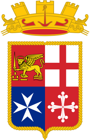 coat of Arms of the Marina Militare, the Itali...