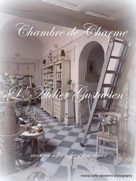 Chambre de Charme. L' Atelier Gustavien