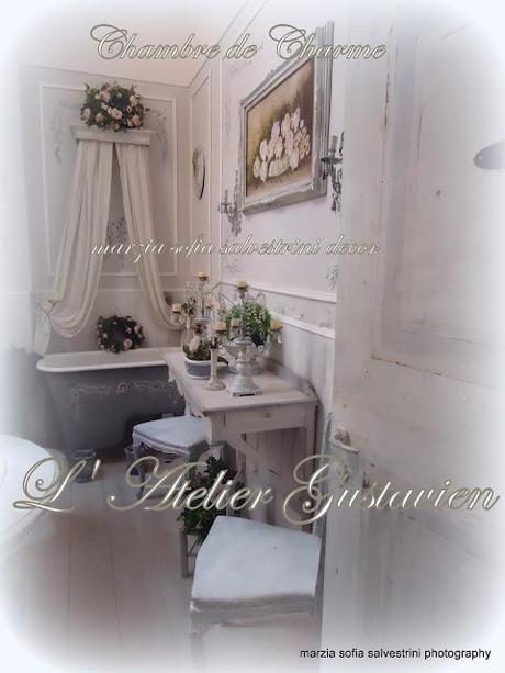 Chambre de Charme. L' Atelier Gustavien