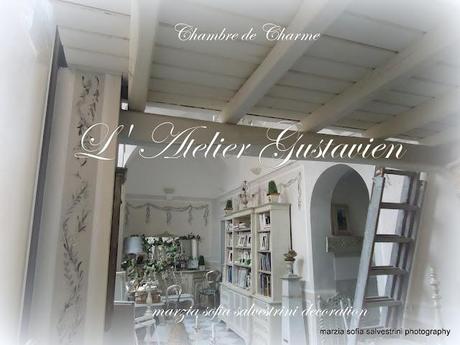 Chambre de Charme. L' Atelier Gustavien