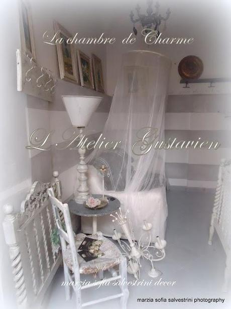 Chambre de Charme. L' Atelier Gustavien
