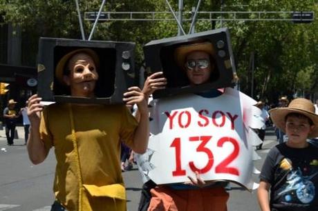 Foto-Video Marcha Anti EPN y YoSoy132 @México DF