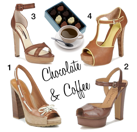 Chocolate & Coffee shoes selection