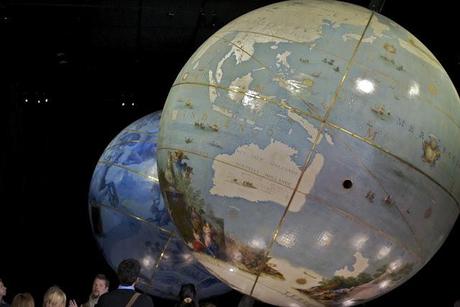 How to represent the world: globes exhibition at the Bibliothèque Nationale de France in Paris