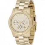 Michael Kors Midsized Chronograph Watch, Golden