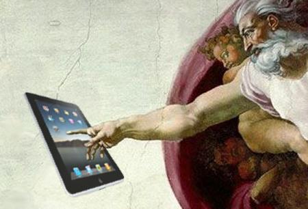 Ipad-in-church