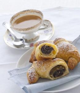 Croissant alla crema di caffè