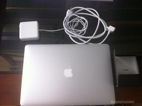 Unboxing MacBook Pro Retina