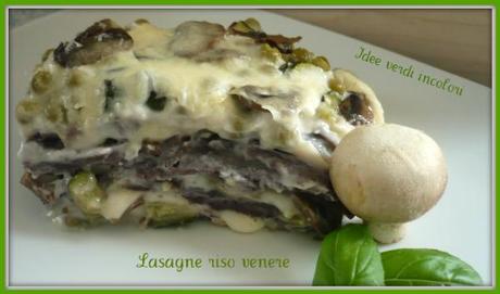 Lasagna di riso venere