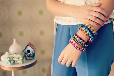 Wrapped bracelets