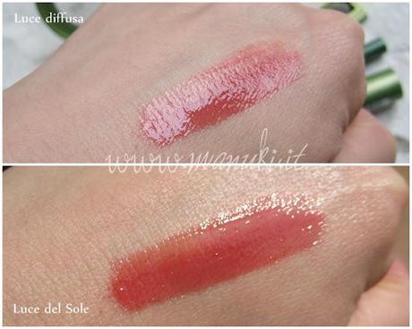 Review e Swatch prodotti Alverde: Blush, Quattro Eye Shadow, Eyeliner e Lipgloss