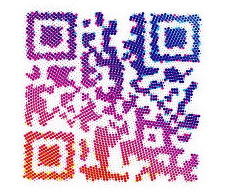 Fantastiche illustrazioni con il codice QR