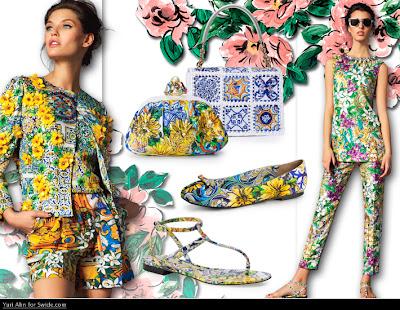 Maioliche Siciliane per la pre-collezione Dolce & Gabbana a/i 2012/13