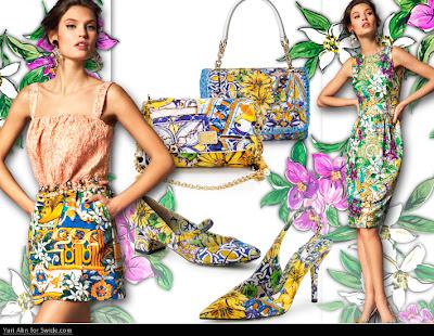 Maioliche Siciliane per la pre-collezione Dolce & Gabbana a/i 2012/13