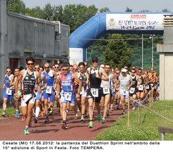 Triathlon: Armuzzi e Cortassa firmano il Duathlon Sprint di Cesate